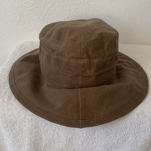 Waxed-cotton hat. - Picture 2 of 7